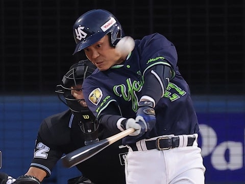 中村選手が先制の1号ソロ