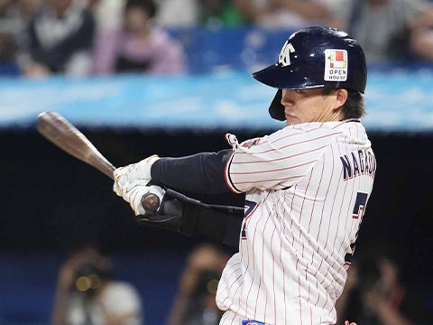 長岡選手が2安打3打点