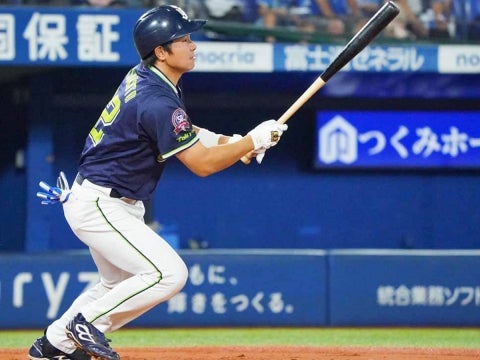 松本直選手がタイムリー含むマルチ安打