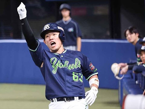 増田選手が同点の2号ソロを放つ