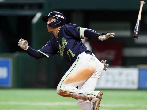 赤羽選手が1号ソロ含む、3安打2打点の活躍