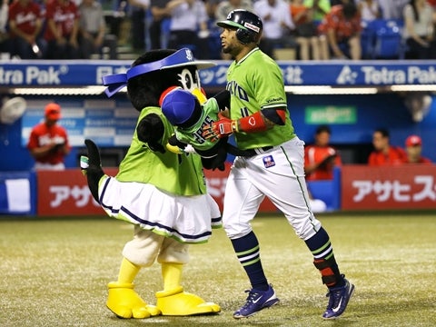 バレンティン選手が20号到達