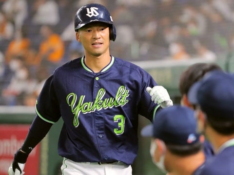 西浦選手がソロホームラン