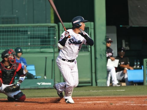 川端選手がサヨナラ打！戸田球場での最終戦を白星で飾る！（イースタン・リーグ）