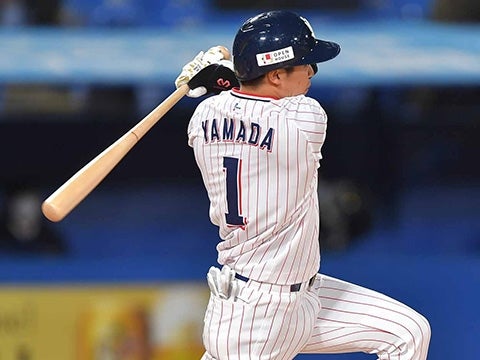 山田選手がマルチ安打