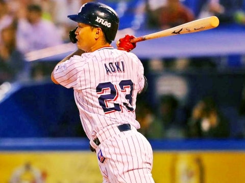 青木選手が猛打賞の活躍