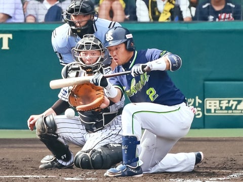 スクイズで追加点