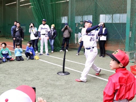 バッティング練習