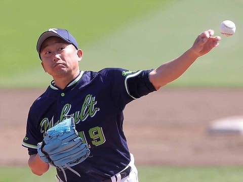 石川投手が試合を作る