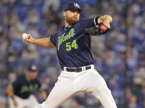 先発・サイスニード投手が7回1失点の力投で4勝目！