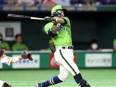 一時同点の13号2ラン