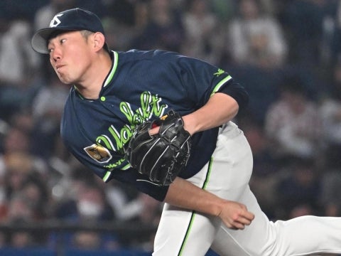 大西投手が無失点に抑える