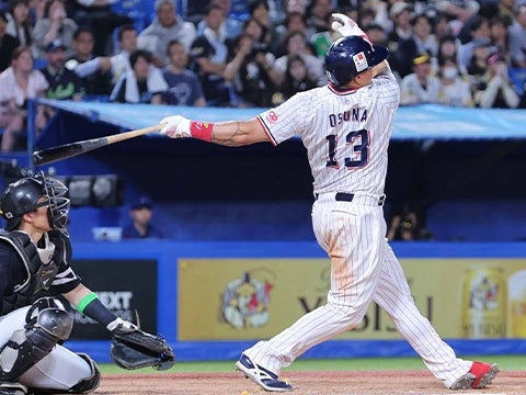 オスナ選手が3号2ランを含む2安打2打点