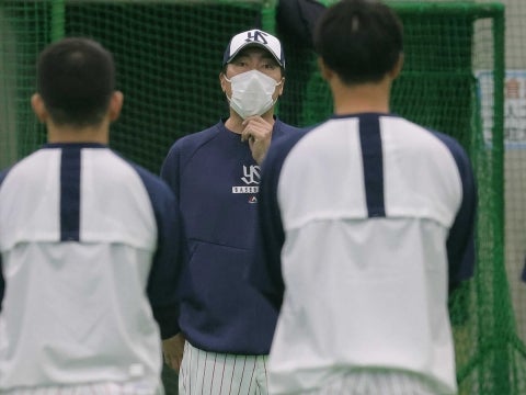 髙津監督がチームに合流