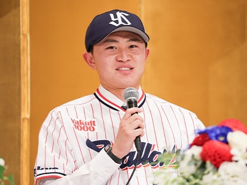 石原投手「真っ向勝負で挑むところが自分のアピールポイント」