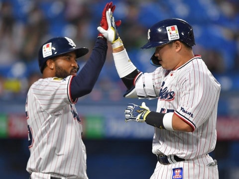 村上選手が2試合連続の41号ソロ。球団最速で100打点に到達