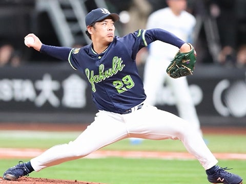 小川投手が5回1失点の好投