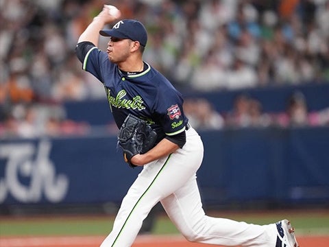 ヤフーレ投手が6回無失点の好投