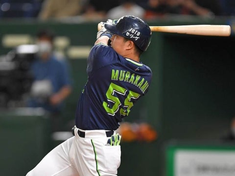 村上選手が2試合連発となる4号2ラン