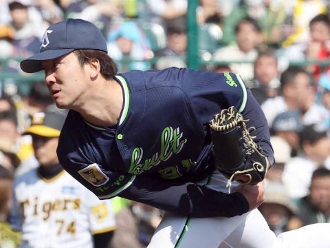 吉村投手が5回1失点と粘りの投球を見せる