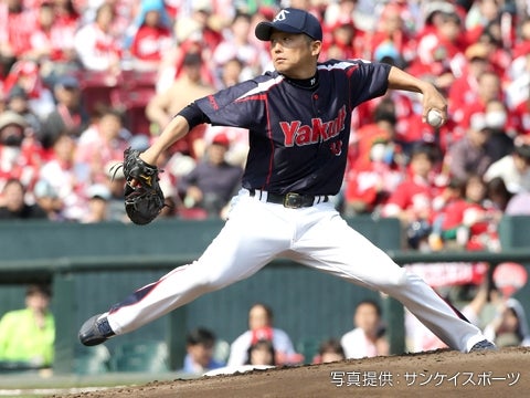 石川投手が7回1失点の好投