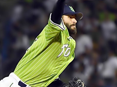 1イニング無失点で今季初勝利