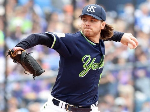 ピーターズ投手が5回2失点の力投