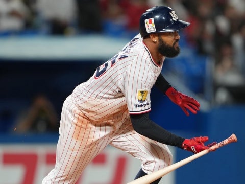 サンタナ選手が猛打賞！