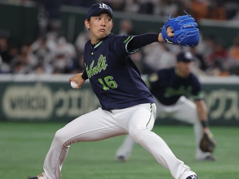 原樹理投手が7回途中2失点の好投で初勝利！