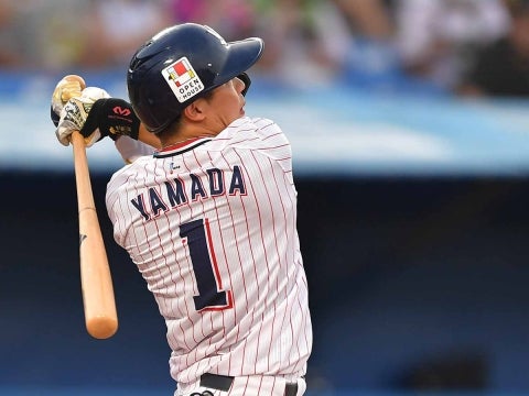 山田選手が先制の17号ソロ！