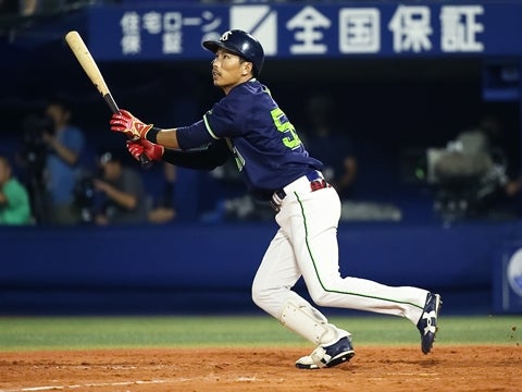 1点差に迫る犠牲フライ