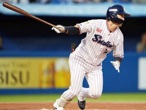 長岡選手が3安打1打点と奮闘