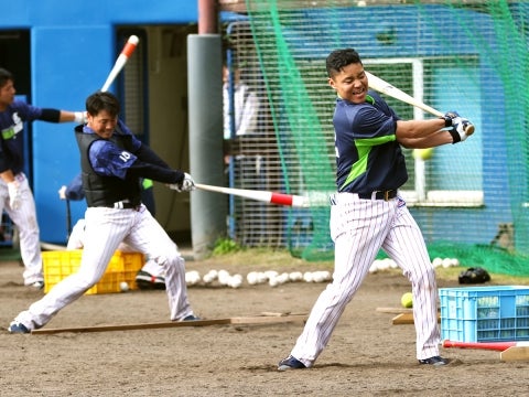 初日から厳しい練習