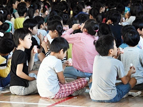 ヤクルト400をプレゼント