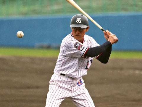 雨に濡れながらも