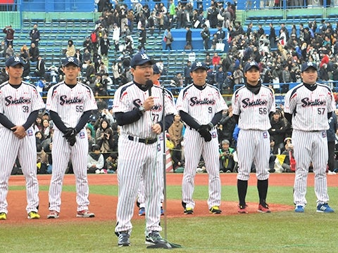 真中監督が挨拶