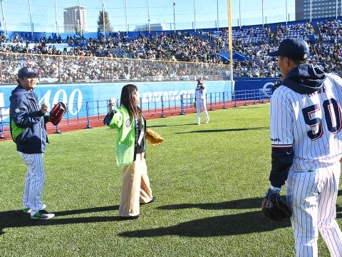 来年の始球式が決定？