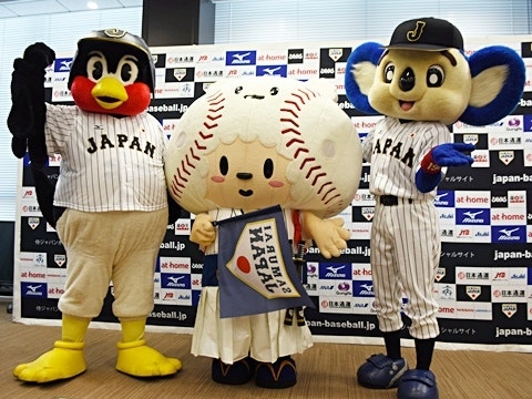 つば九郎とドアラが侍ジャパン入り！ | フォトギャラリー | 東京