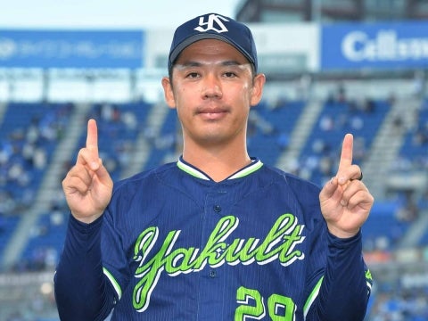 小川投手が決勝タイムリー＆7回無失点の好投で7勝目！