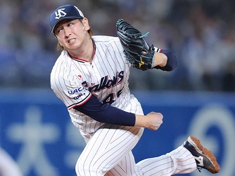 小澤投手が今季初勝利