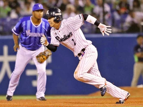 山田選手が3度目のトリプルスリー達成