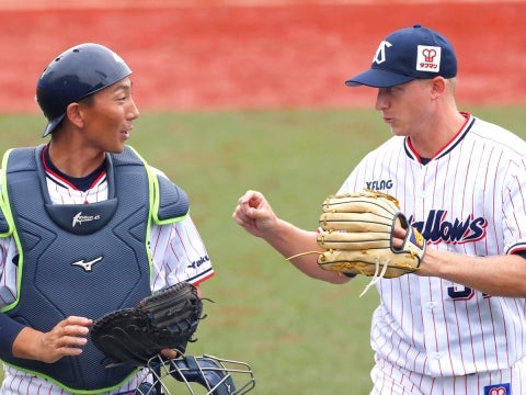 三者凡退に打ち取る