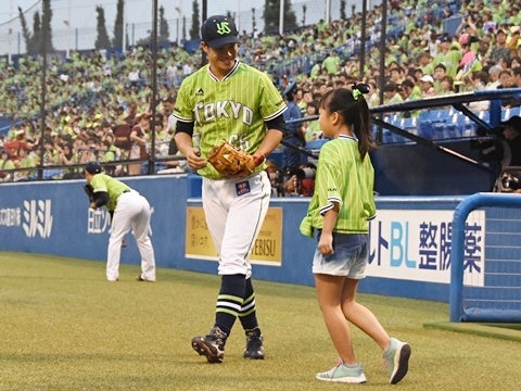 おそろいのユニホームで