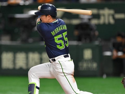 村上選手が2安打2打点の活躍