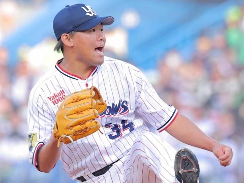 田口投手が気迫の投球で初セーブを挙げる！